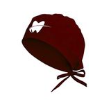 Tasarım Trend Diş Hekimi Bonesi | Hastane Bonesi | Cerrahi Bone Bordo-361