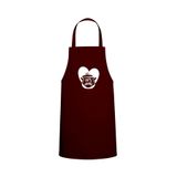 Tasarım Trend Let'S Cook Yazılı Tencere Özel Baskı Chef Mutfak Önlüğü Bordo