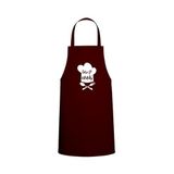 Tasarım Trend Like To Cook Yazılı Özel Baskı Chef Mutfak Önlüğü Bordo