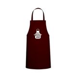 Tasarım Trend Love Cooking Yazılı Özel Baskılı Chef Mutfak Önlüğü Bordo