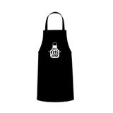 Tasarım Trend Love Cooking Yazılı Özel Baskılı Chef Mutfak Önlüğü Siyah