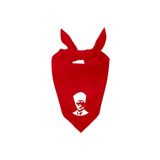 Tasarım Trend Mustafa Kemal Atatürk Silüet Tasarım Tek Renk Fular