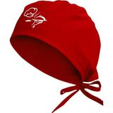 Tasarım Trend Unisex Kırmızı Aşçı Şef Bandana - Çok Renkli