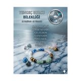 Tasarım Yengeç Burcu Bilekliği - Sertifikalı - K.Gözü, Pembe Kuvars, Kalsedon, Aventurin, Mavi Akik, Ay Taşı