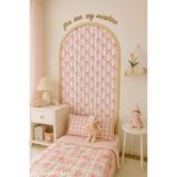Tasarım 'You Are My Sunshine' Ahşap Çerçeve ve Fiyonk Duvar Sticker Seti, Bebek Çocuk Odası Dekorasyonu