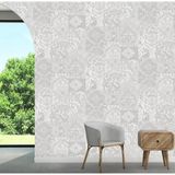 Tasarımıyla Ortamlarınızın Havasını Değiştirecek Trend Duvar Kağıdı | TROPICANO, 9911-1, Beyaz, Kağıt Taban, Vinil kaplı, Silinebilir yüzey / 1.06x15.6 m - 16.5 m², Yüksek Kalite