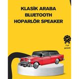 Tasarımlı Led Işıklı Bluetooth Hoparlör 10W