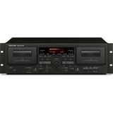 Tascam 202MKVII USB Çıkışlı Siyah Çift Kaset Çalar Gürültü Azaltma Özelliği ile