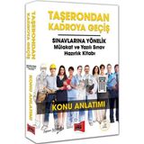 Taşerondan Kadroya Geçiş Sınavlarına Yönelik Mülakat ve Yazılı Sınav Hazırlık Kitabı Konu Anlatımı Yargı Yayınları - kollektif