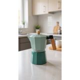 Taşev Bambum Garen Moka Pot 9 Fincan Su Yeşili