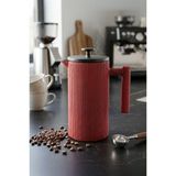 Taşev Bambum Taşev Linden Döküm French Press Kırmızı,8681734460074