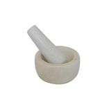 Taşev Mayasa Karbeyaz Mermer Havan, Ø9.5x5 cm 8781