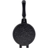 Taşhan Waffle Tavası - Siyah - 20 cm