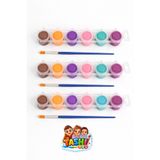 TASHI ART TASHI ARA RENKLER 6’LI (5 ML) TAŞ TOZU BOYAMA SETİ & AKTİVİTE BOYASI