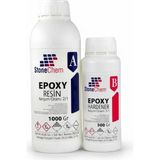 Taşın Kimyasıyız... Stonemix Süper Şeffaf Epoksi Reçine 1.5 kg - Genel - Çok Renkli