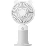 Taşınabililir Mini USB Şarjlı 3 Kademeli El Masaüstü Vantilatör Fan Soğutucu YM88216 - Gri
