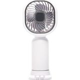 Taşınabililir Mini USB Şarjlı El Masaüstü Vantilatör Fan Soğutucu YM88206 - Beyaz