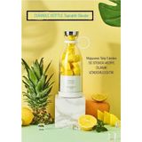 Taşınabilir 350 ml Mini Meyve Karıştırıcı ve Smoothie Blender, Beyaz