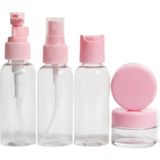 Taşınabilir 5’li Seyahat Kozmetik Şişe Seti 30 ml Sızdırmaz - Çok Renkli