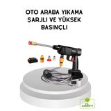 Taşınabilir Akülü Araba Yıkama Makinesi 1.7 Mpa Basınçlı Ve Ergonomik Tasarımlı Mir50792553