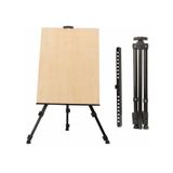Taşınabilir Ayarlanabilir Metal Üçgen Şövale Tripod Çizim Standı