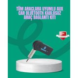 Taşınabilir Bluetooth Aux Araç Müzik ve Konuşma Kiti - 20W GaN Black