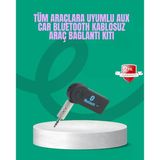 Taşınabilir Bluetooth Aux Araç Müzik Ve Konuşma Kiti P95866s6146