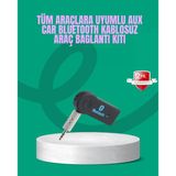Taşınabilir Bluetooth Aux Araç Müzik Ve Konuşma Kiti