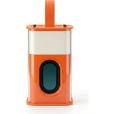 Taşınabilir Bluetooth Hoparlör 5W Rgb Işıklı Tws Type-C Şarjlı Ses Bombası - Turuncu
