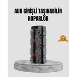 Taşınabilir Bluetooth Hoparlör Çift Sürücü Güçlü Bas Hd Ses Çoklu Bağlantı ( Lisinya )