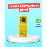 Taşınabilir El Aterisi Gameboy – Klasik Tetris Oyunu ile Çalışan El Konsolu