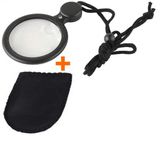 Tasinabilir El Buyutec 4X8x Cep Buyutec Ile Led Okuma Buyuteci Isikli Buyutec Askili Cep Buyutec