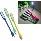 Taşınabilir Esnek USB LED Işık Lambası 3 Adet Dizüstü Bilgisayar Mini USB LED Kitap Okuma Lambası - Sarı - Lacivert - Yeşil