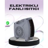 Taşınabilir Fanlı Isıtıcı Elektrikli Termik Korumalı Oda Isıtıcı FRTKGT25DYMUCZZZBF20BLACKISITICI-2