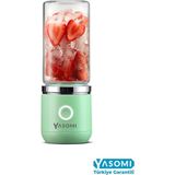 Taşınabilir Kablosuz Cam Smoothie El Blenderi, Güvenle Kullan! - Ahşap