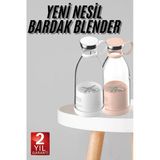 Taşınabilir Kablosuz Şarjlı Kişisel Smoothie El Blender Mini Meyve Sıkacağı P61389s404