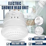 Taşınabilir Kolay Montajlı Ani Su Isıtıcısı Ayarlanabilir 3 Sıcaklık Kademesi 5400W 220V 25A 4mm² - Elektrikli