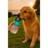Taşınabilir Köpek ve Kedi Su Şişesi – Açık Hava Seyahat Mama ve Su Kabı 350 ml - Çok Renkli
