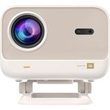 Taşınabilir L2 Plus 4K Dış Mekan Projektörü, Wifi 6 ve Bluetooth, Dikişsiz Otomatik Odaklama, Iphone/tv Stick/hdmı/usb/dizüstü/ps5 Için Dahili Android Ayarlanabilir Açı Sistemi