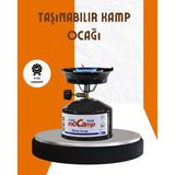 Taşınabilir Metal Gövdeli Kamp Ocağı Seti Mir14071891