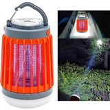 Taşınabilir Mini Sivrisinek Katil Lambası, Kamp Fener Böcek Zapper, 1800MAH Şarj Edilebilir Kam