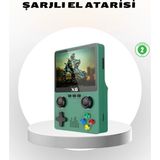 Taşınabilir Oyun Konsolu 3.5 Inç IPS Ekran Yaylı Çift Lr Tuşlu ( Lisinya )