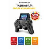 Taşınabilir Oyun Konsolu 520 Oyun Dahili Tv Bağlantılı Gamepad S10