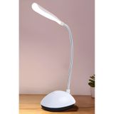 Taşınabilir Pilli Masa Lambası Beyaz Led Işıklı Kitap Okuma Lambası Beyaz