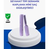 Taşınabilir Saç Düzleştirici Tarak – Ayarlanabilir Isı Kontrollü - ALKHBY5550-5659 - Çok Renkli