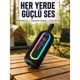Taşınabilir Şarjlı Bluetooth Hoparlör Güçlü Bas Yeni Nesil