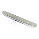 Taşınabilir Şarjlı Işıldak, 60 Led, Kullanışlı Outdoor Aydınlatma - Ahşap - Gri