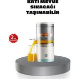 Taşınabilir Şarjlı Katı Meyve Sıkacağı – 45W Güç, 18000 Rpm Hız, 400 ml Kapasite