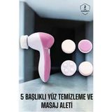 Taşınabilir Yüz Temizleme Masaj, Peeling, Temizlik 5 Başlıklı