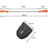 Taşınabilir Zincirli Kamp Testeresi 103 cm Yüksek Kalite Kamp & Kesim Aracı + Taşıma Kılıfı - Option-1